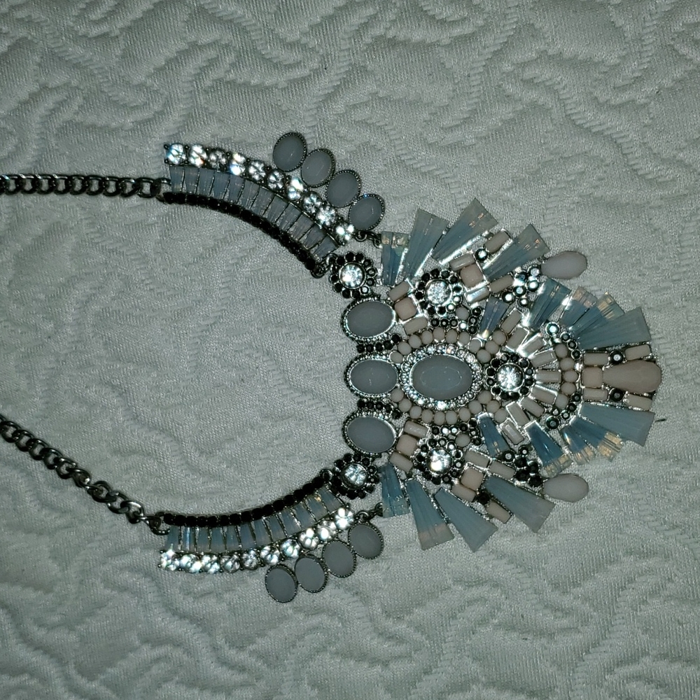 Forever 21 Chunky Stone Necklace